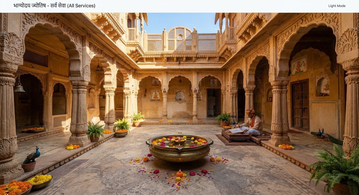 वास्तुशास्त्र मार्गदर्शन — पारंपरिक भारतीय वास्तू